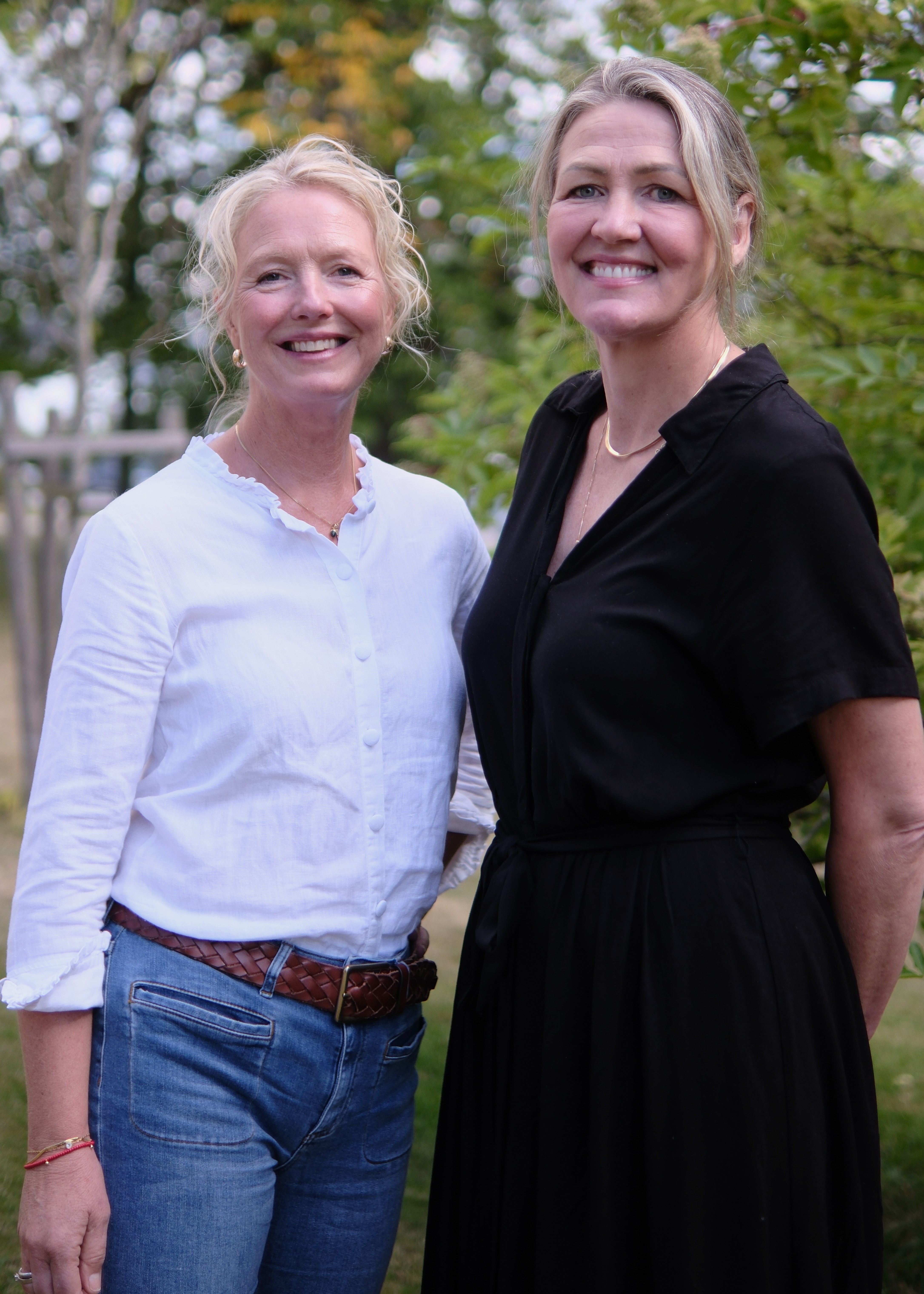 Helen Og Wickie Ved Pårørendesenteret