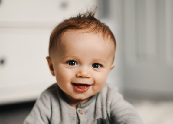 Portrettbilde av baby
