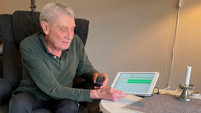 Økt trygghet og bedre helse med digital hjemmeoppfølging