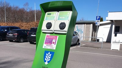 Defekte ladestasjoner ved Louisenlund