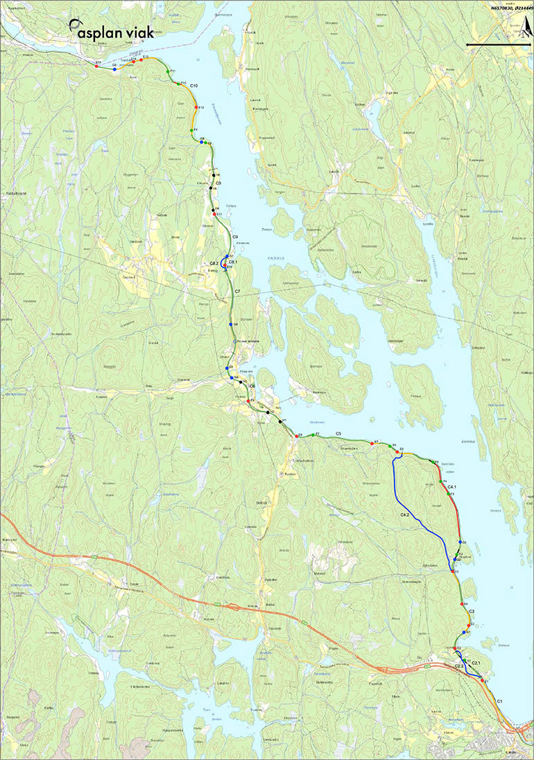 Etterbruk av jernbanen mellom Larvik og Porsgrunn