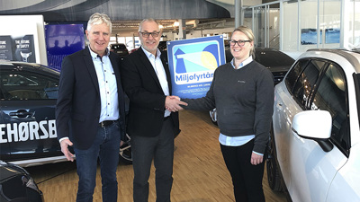 Bil-Service Larvik nytt Miljøfyrtårn
