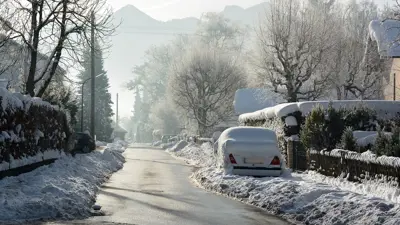 Det er meldt snø til helgen