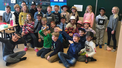 Påskekrim på Stavern skole