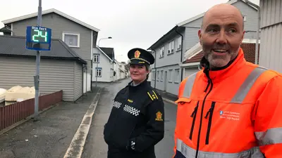 Skal få ned farten