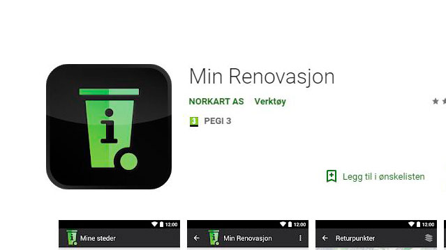 Få varsel om avfallshenting på mobilen