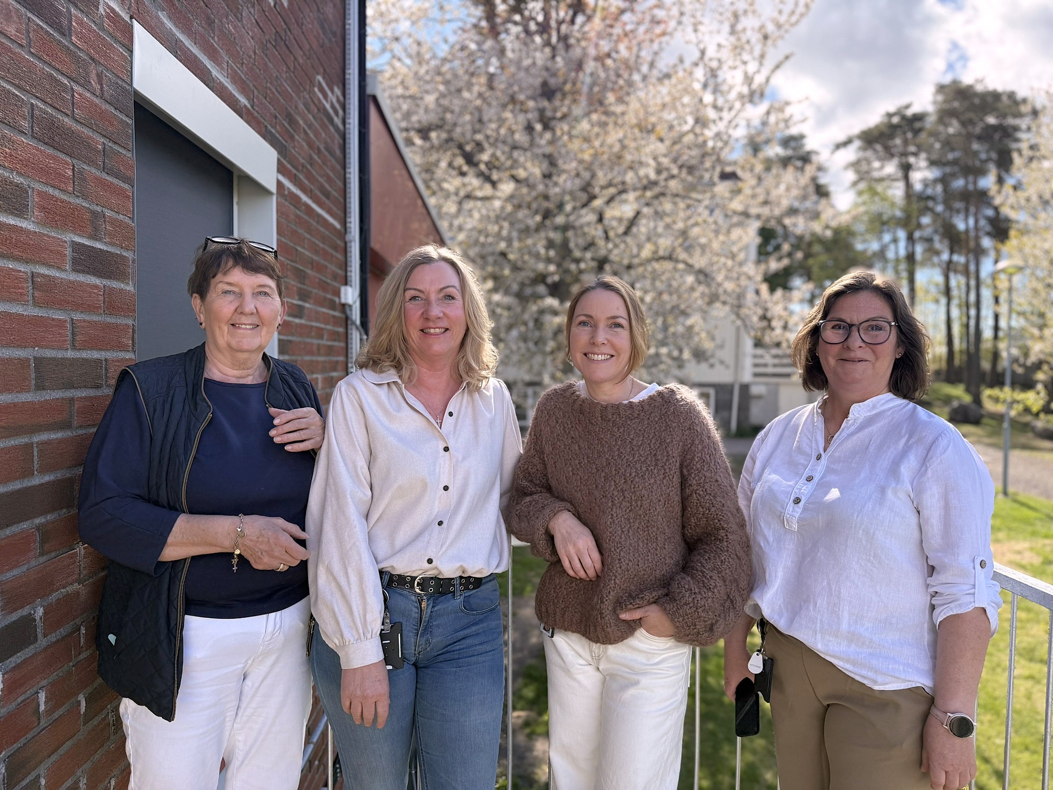 Fra venstre: Liv Arnhild Myrholmen, Monica Hammari, Henriette Kongssteien og Nina Aaeng-Brynhildsvoll