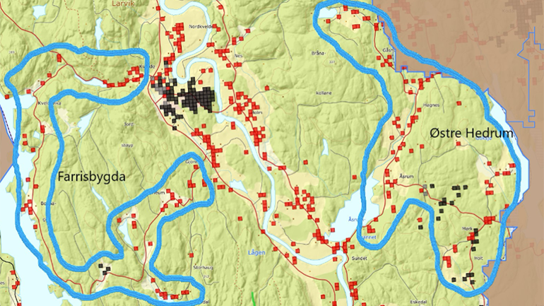 Høring - Kartlegging av eksisterende og planlagte bredbåndsnett i Farrisbygda og Østre Hedrum
