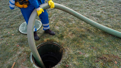 Her tømmes septiktanker i vinter