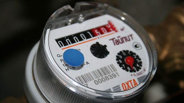 Husk å les av vannmåleren