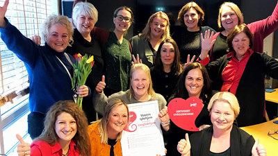 Stavern sykehjem er nå sertifisert som Livsgledehjem
