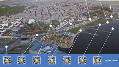Se stasjonsalternativene fra 16 steder i Larvik