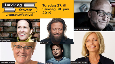 Larvik og Stavern litteraturfestival 27.-30. juni