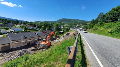 Lågaveien stenges fra 1. august