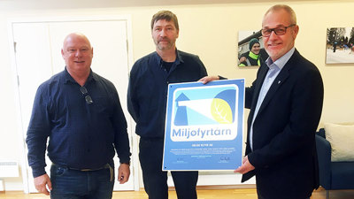 Helge Klyve AS nytt miljøfyrtårn