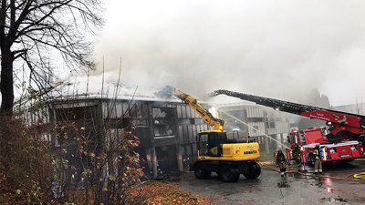 Viktig informasjon etter brannen i Larvik bibliotek