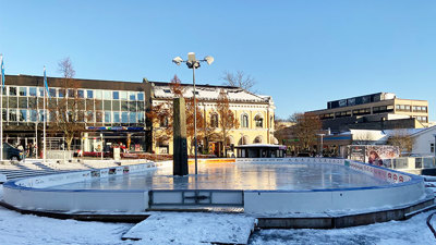 Skøytebanen stengt for sesongen