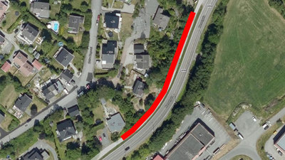 Stenger gang- og sykkelvei for å sikre fjellet