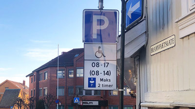 Nå må du bruke urskive når du parkerer i sentrum