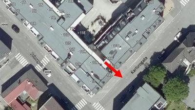 Stenger deler av Prinsegata fra 14. april