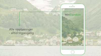 Lanserer den digitale tjenesten "Min Eiendom"