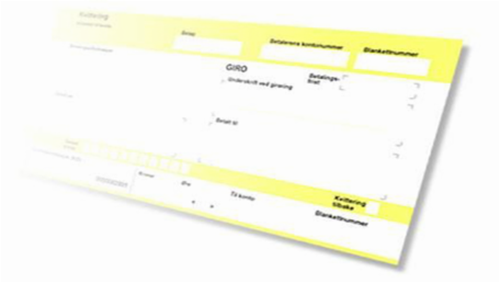 Feil i papirfaktura for juni