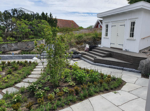 Brunlanesveien 1475 Gårdsrommet