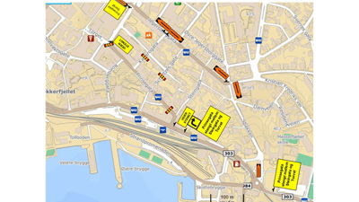 Stenger Prinsegata for all trafikk fra 27. juli