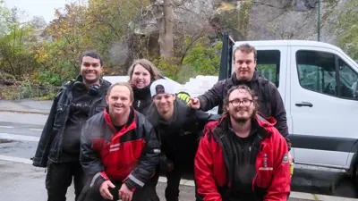 AoK rydder opp etter Amy