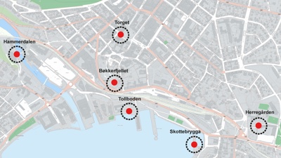Gå "Byslangen" og si din mening om fremtidens Larvik sentrum
