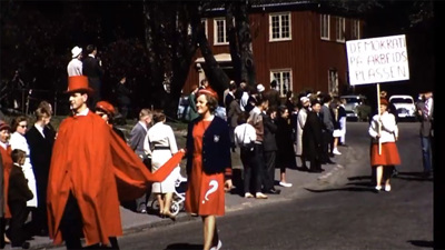 Hvem er med i filmen fra 17. mai 1964?