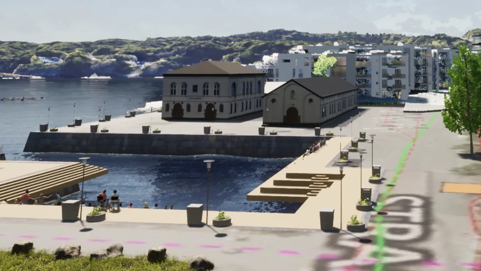 Fiskerhavna Illustrasjon