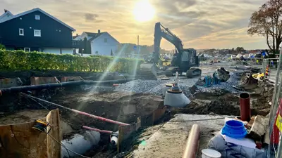 Snart åpnes denne Østre Halsen-veien igjen
