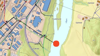 Kontrollert utslipp av spillvann i Lågen