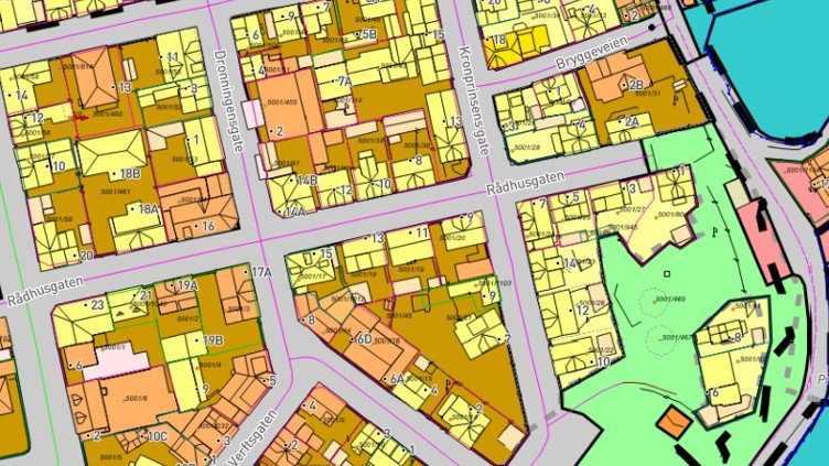 Skiltregler for næringsdrivende i Stavern og Larvik by