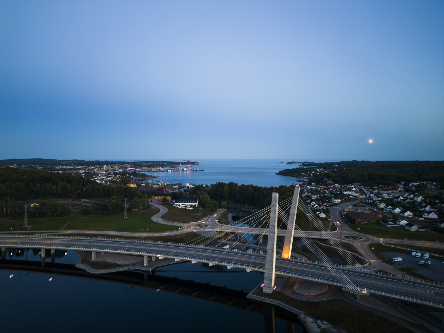 Brua i Larvik Foto: Dag Nordsveen