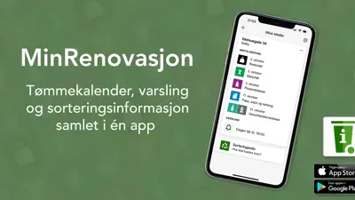 Oppdatere appen "Min renovasjon"