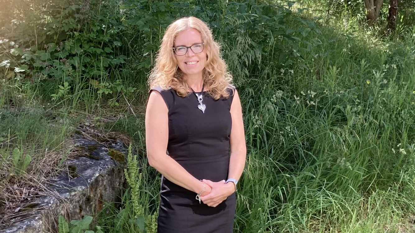 Bilde av Larvik kommune sin nye kreftkoordinator Ida Halmrast Lausen