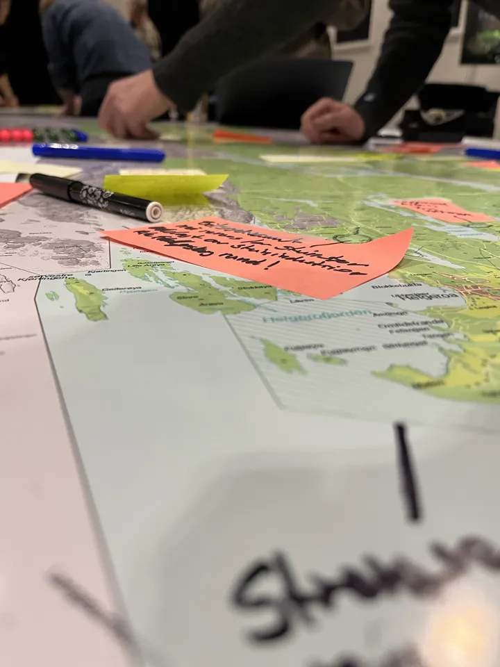 Medvirkningsverksted for kommunedelplan for naturmangfold i Sliperiet