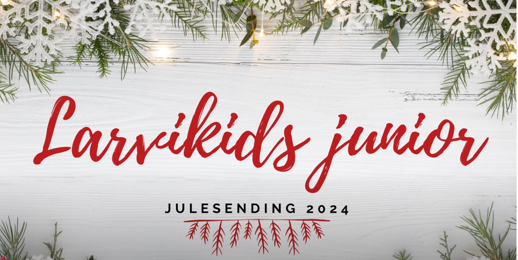 Julenummeret fra Larvikids junior