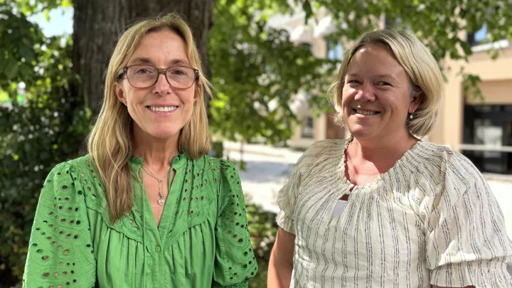 Grethe Line Syvertsen og Lillian Cecilie Lystad
