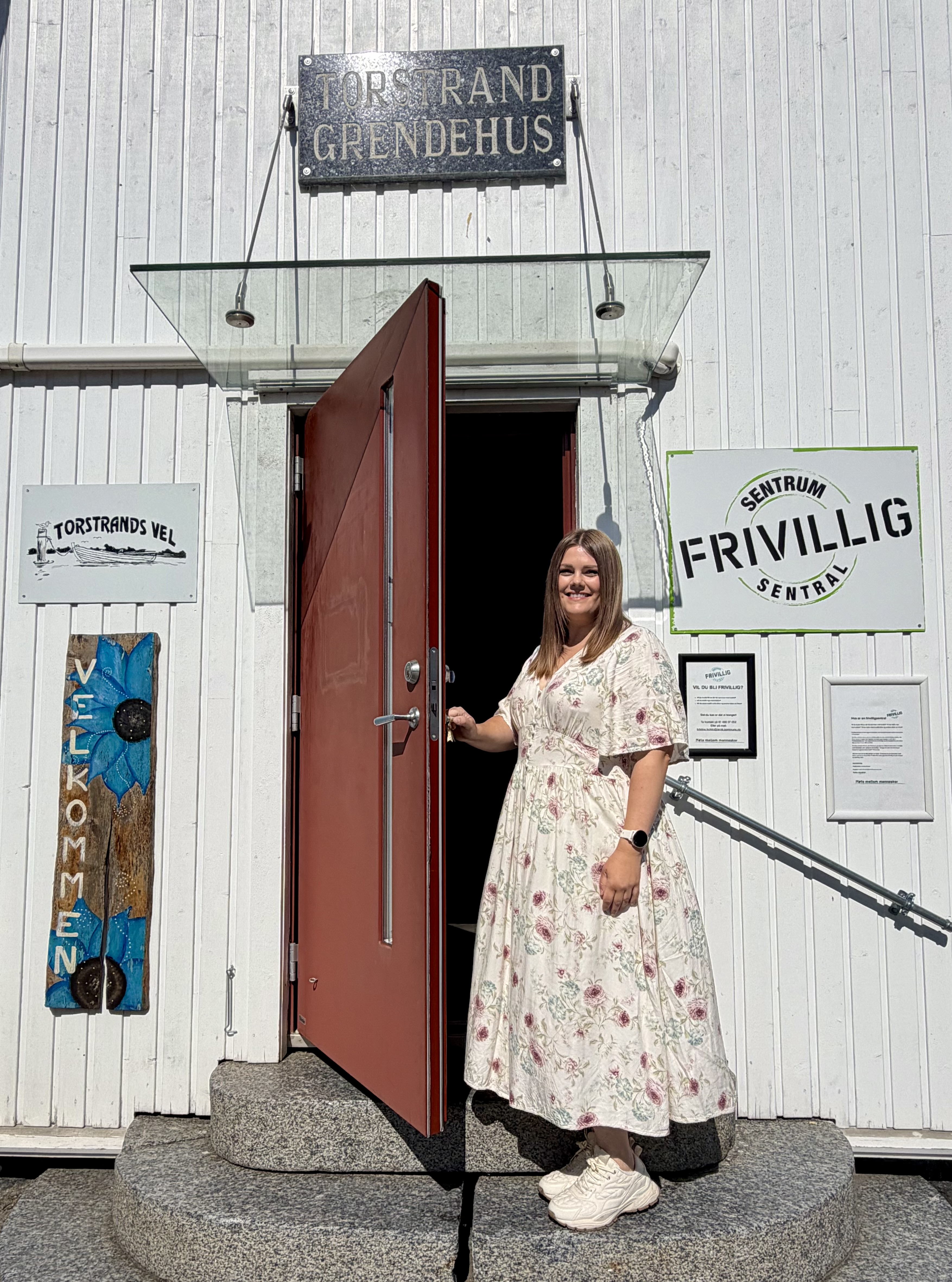 Stine Abrahamsen, Frivilligsentralen
