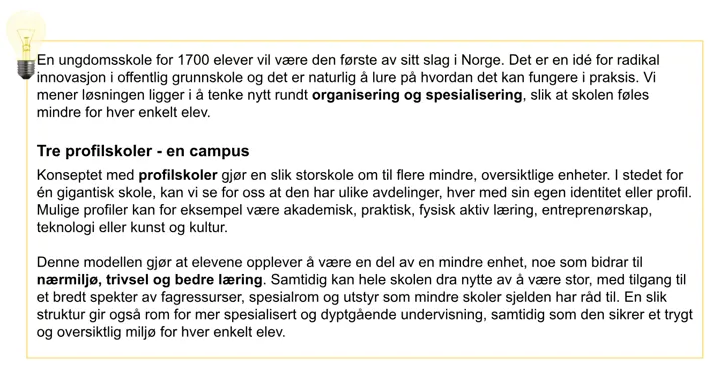 En Ungdomsskole
