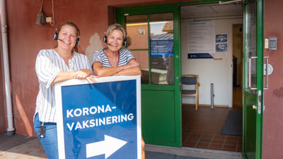 SMS med tilbud om oppfriskningsdose 2