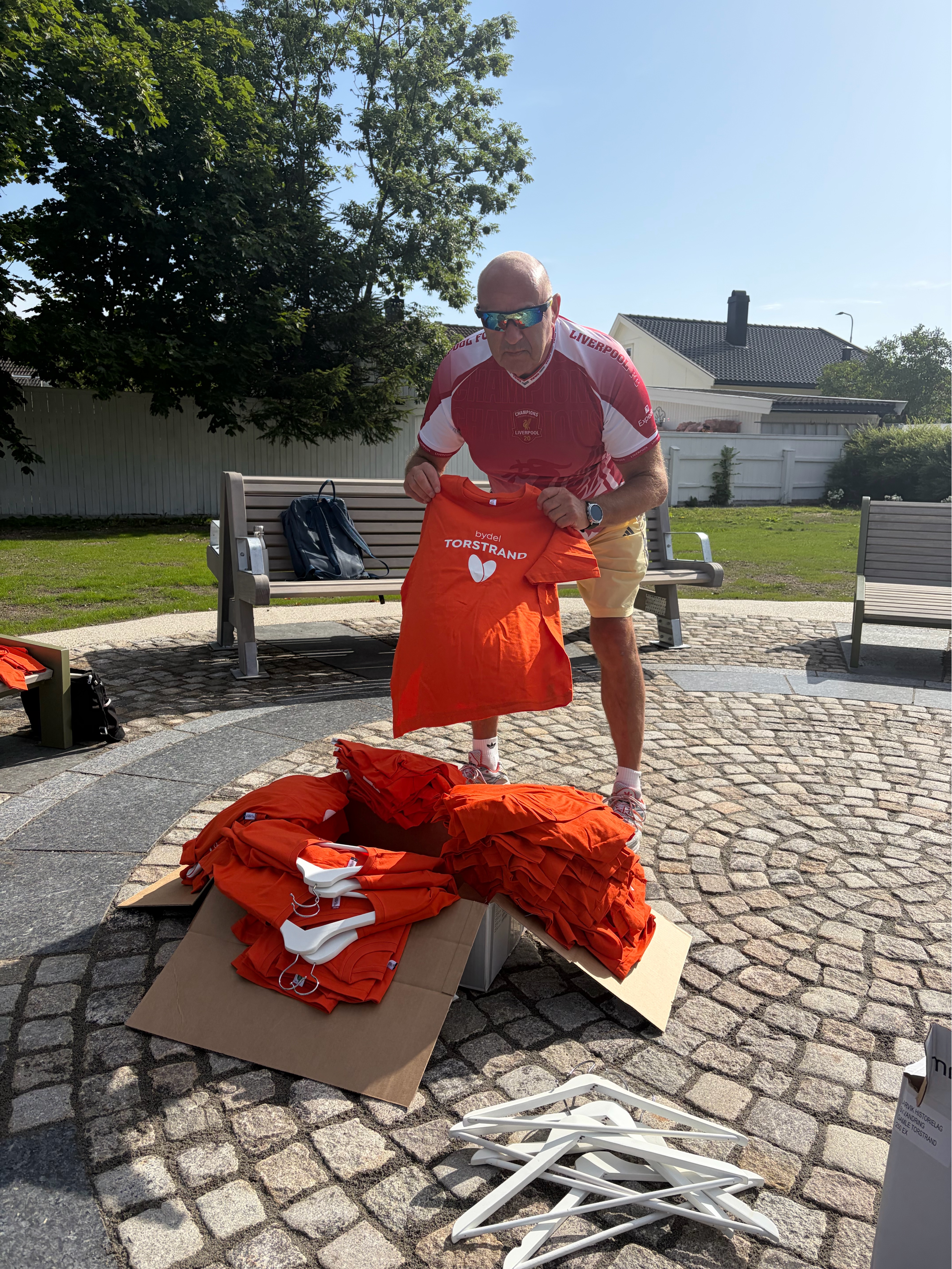 Roy Nilsen, åpning av Glassverksparken