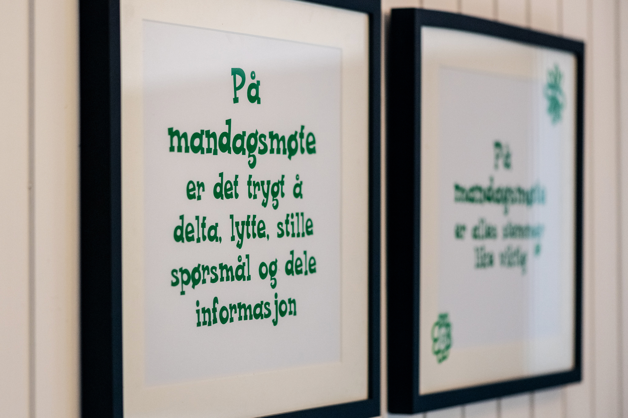 Vår koselige kafeteria