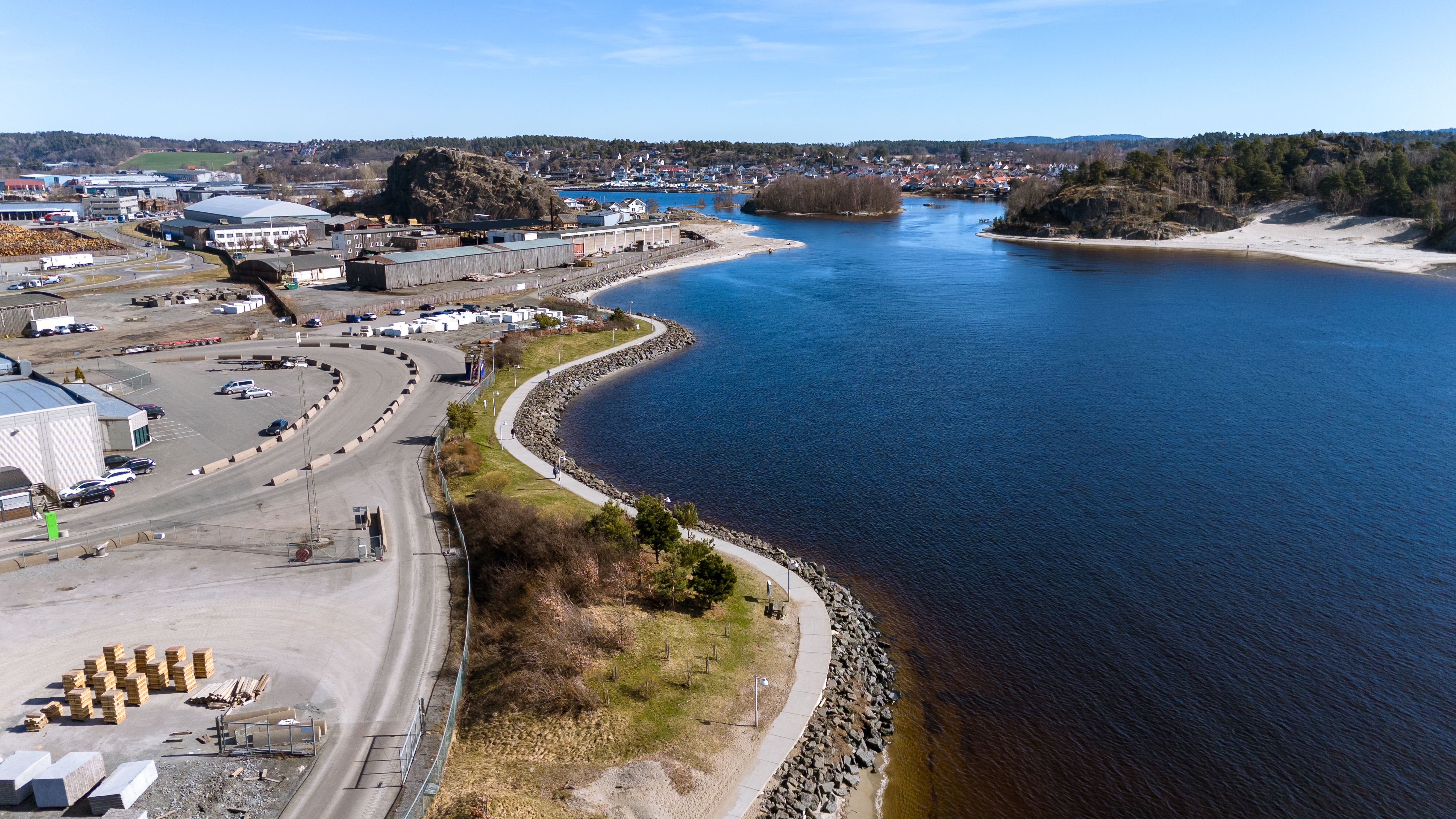 Revstien på Torstrand, oversiktsbilde.