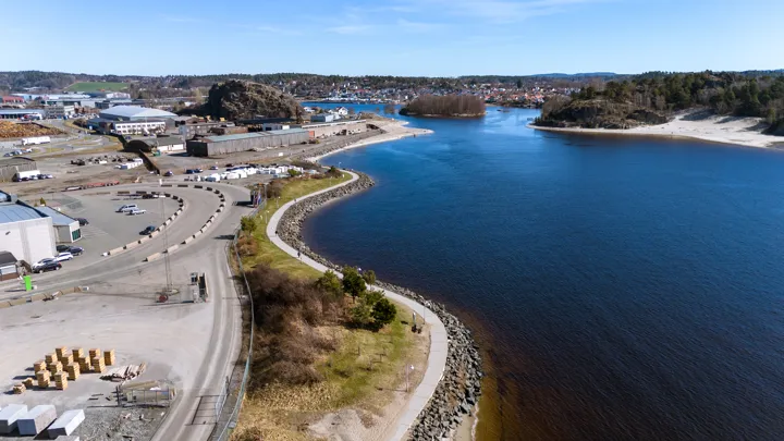 Revstien på Torstrand, oversiktsbilde.