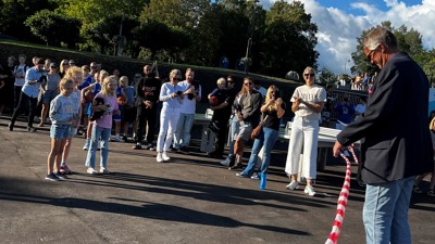 Parkområde åpnet med basket og beats