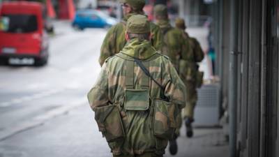 Heimevernet øver i Larvik og Stavern